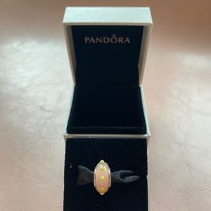 Pandora Pink Murano glass charm